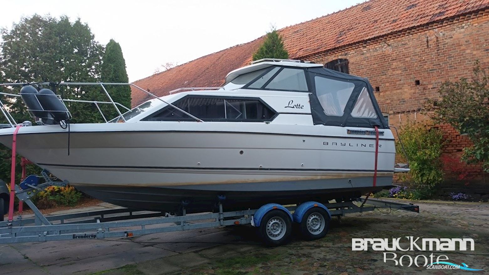 Bayliner 2452 Motorboten 1993, met Mercruiser motor, Duitsland