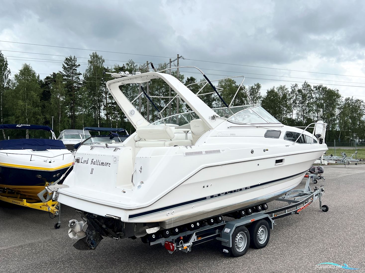 Bayliner 2855 Ciera Sunbridge Motorboten 1999, met Mercruiser 7.4 Mpi motor, Sweden