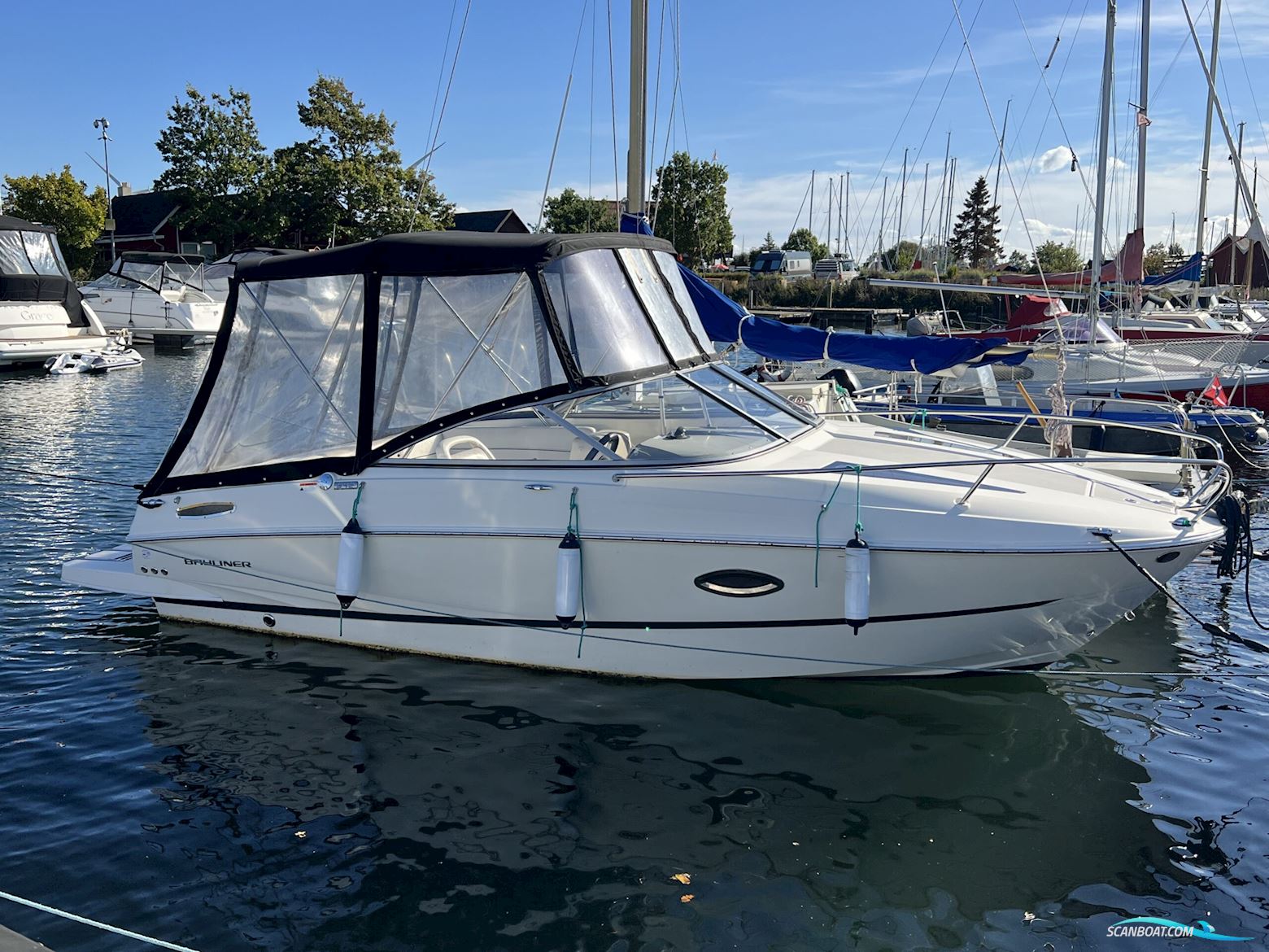Bayliner 642 Cuddy Motorboten 2015, met Mercruiser 3,0L TKS motor, Denemarken