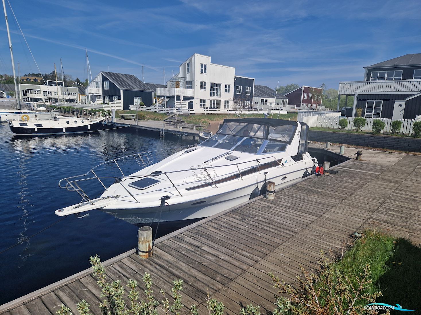 Bayliner Avanti 3055 Motorboten 1991, met Mercruiser 7,4 V8 motor, Denemarken
