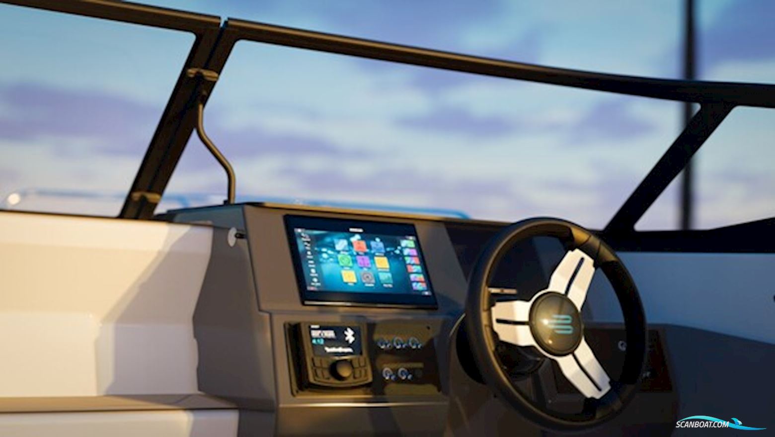 Bayliner C21 OB Cuddy Blå