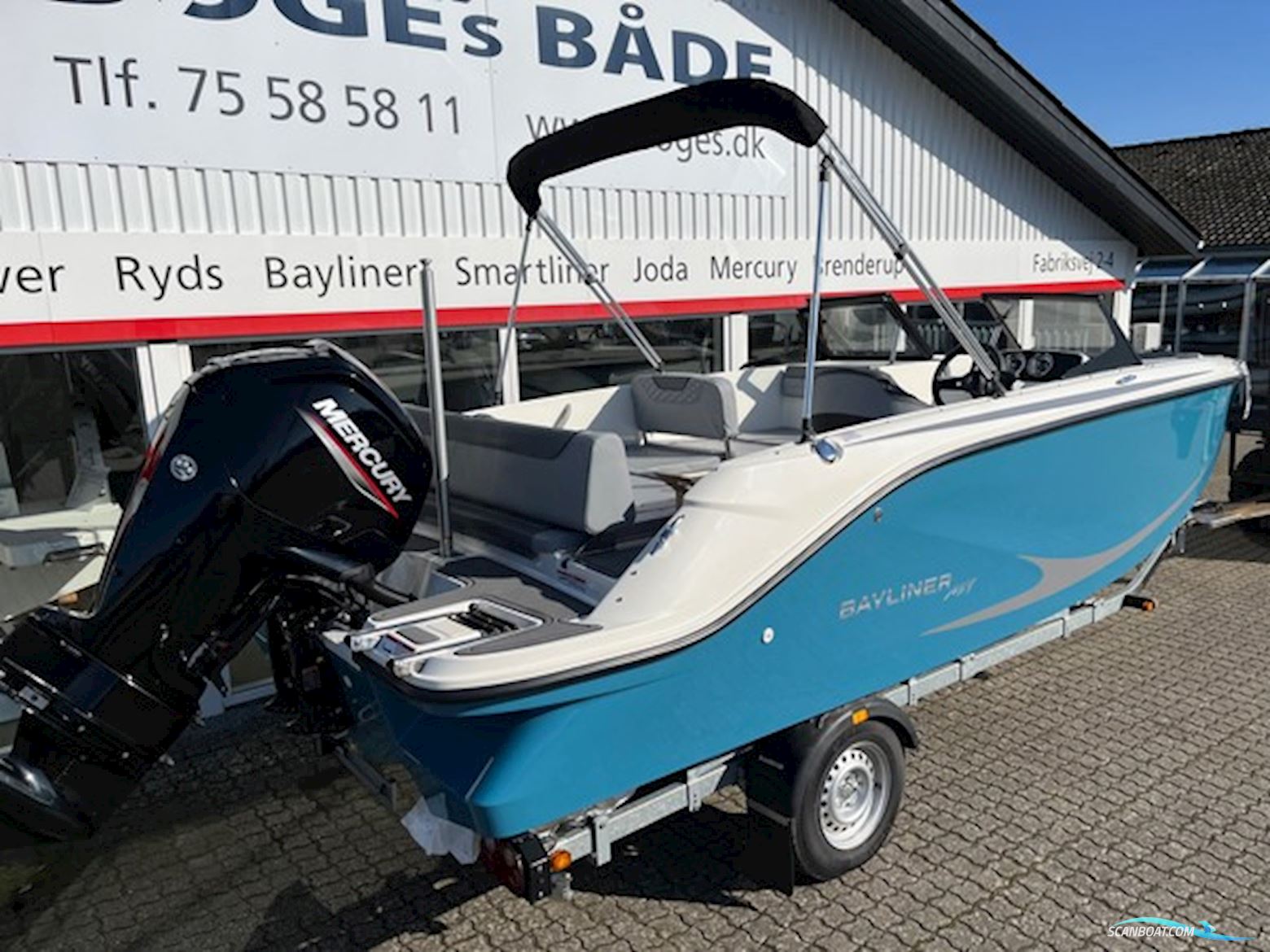 Bayliner M19 med 115 hk Mercury-EFI XL CT 2,1L - UDSTYR