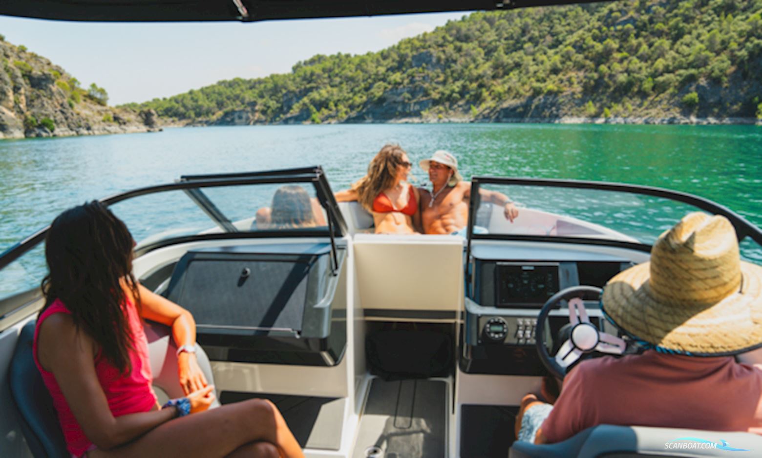 Bayliner V20 BR m/Mercury F150 hk Racing XL DS V6, hvid