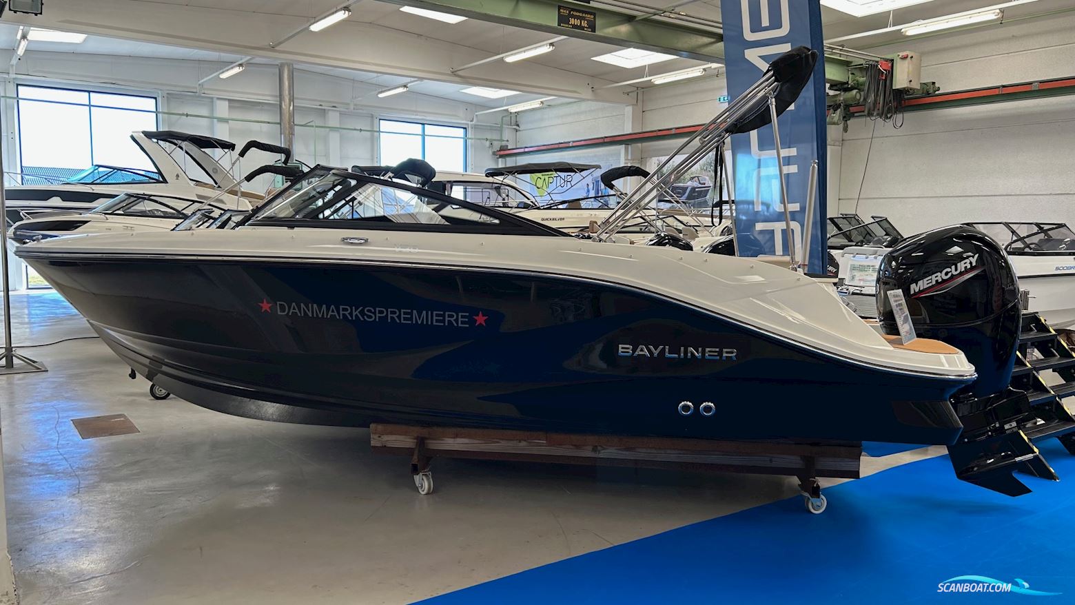 Bayliner V20 Motorboten 2025, met Mercury 150 Exlpt Efi motor, Denemarken
