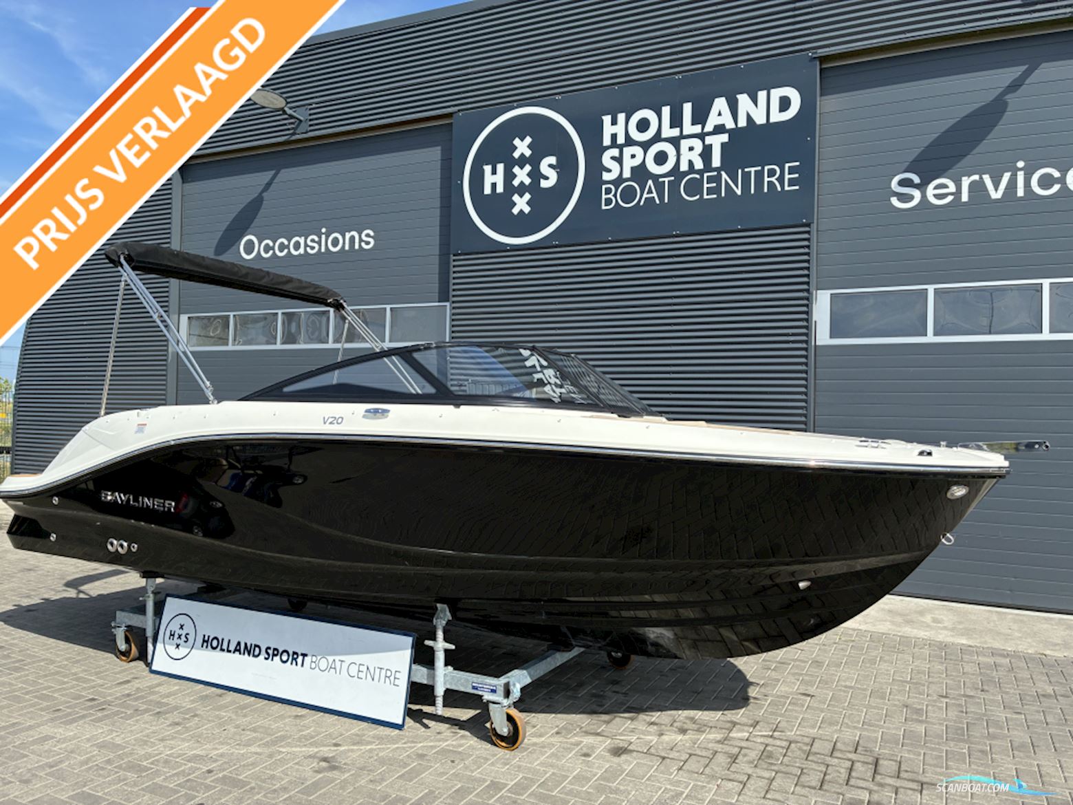 Bayliner V20 Motorboten 2025, met Mercury motor, The Netherlands