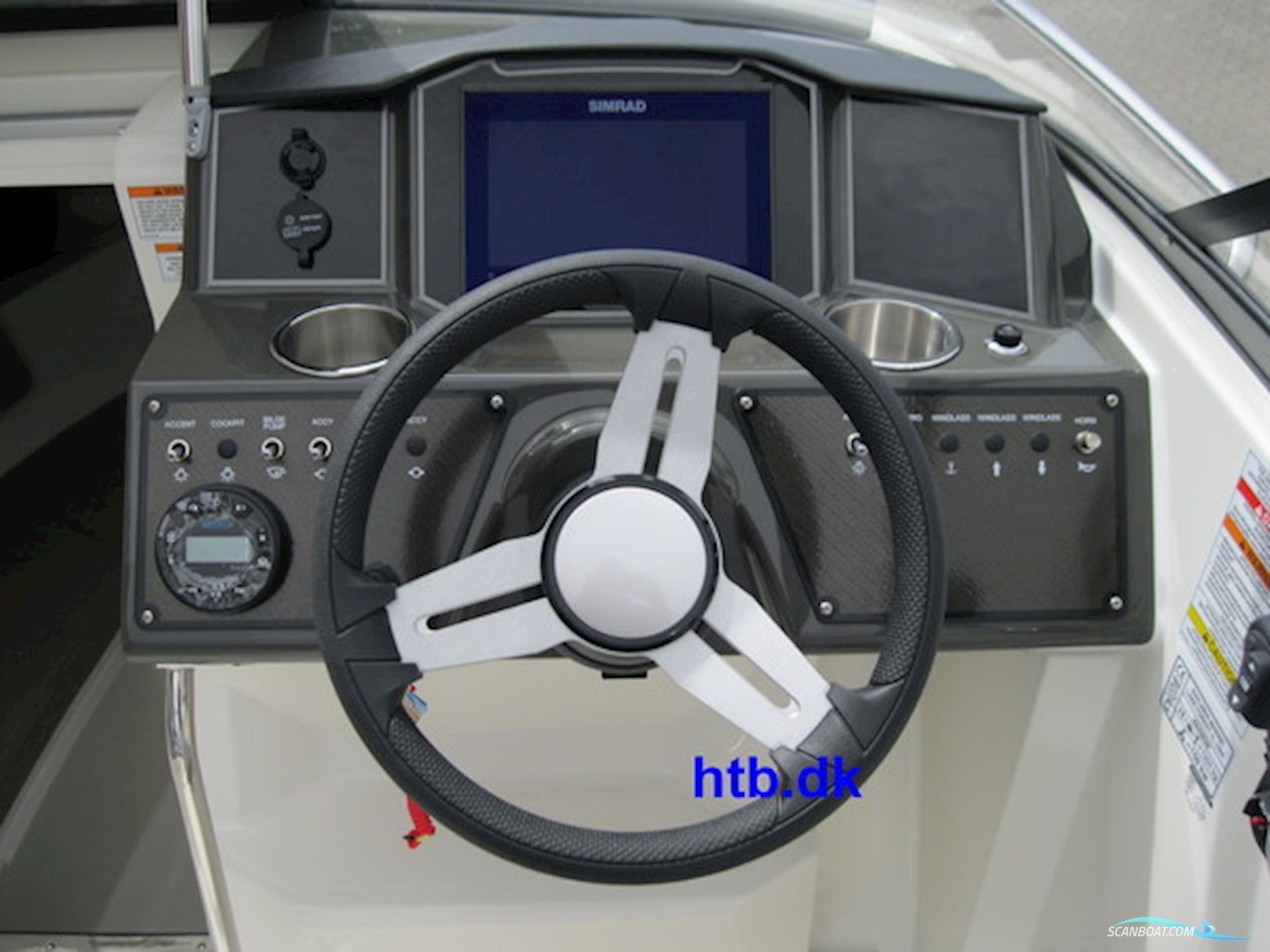 Bayliner VR5 OB Cuddy m/Mercury F150 hk Racing XL DS V6, Hvid - Forårs !