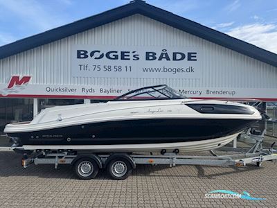 Bayliner VR6 Cuddy Med 300 hk Mercruiser-Efi V8 6,2L og 2700 kg Variant Bådtrailer Motorboten 2023, met Mercruiser motor, Denemarken