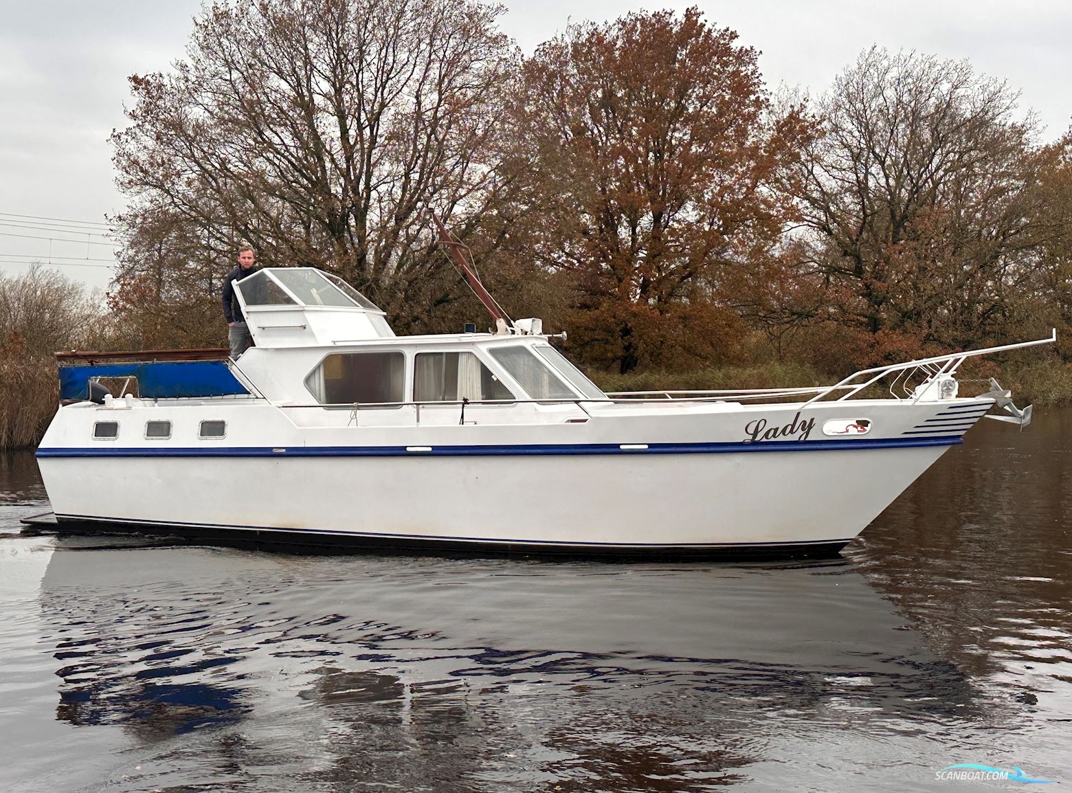 Beachcraft 1100 (Inruil Mogelijk) Motorboten 1981, met Thornycroft motor, The Netherlands