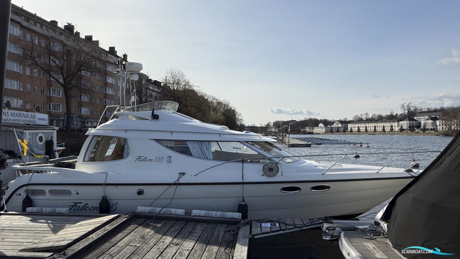 Bella Falcon Falcon 35 Motorboten 1992, met Volvo Penta motor, Sweden