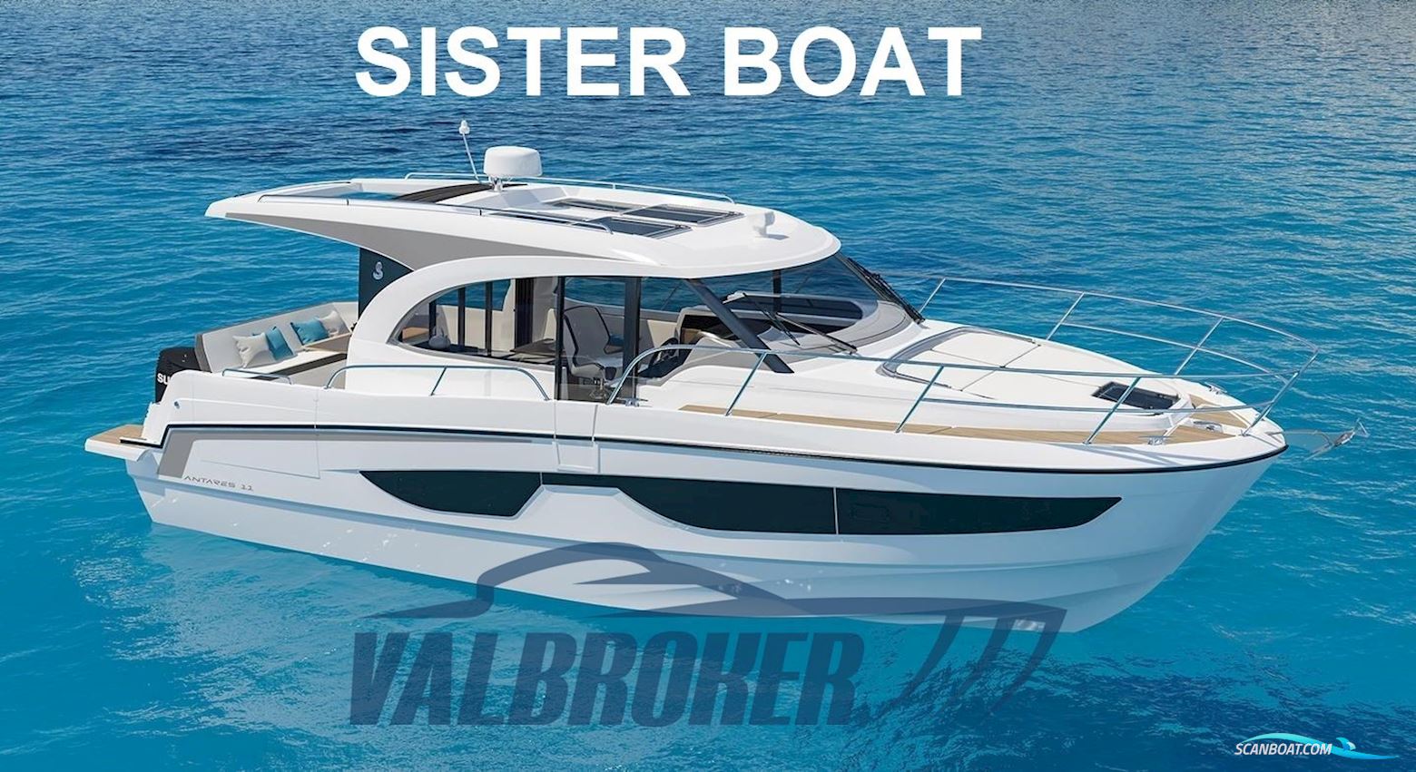 Beneteau Antares 11 Motorboten 2020, met Yamaha F300 motor, Finland