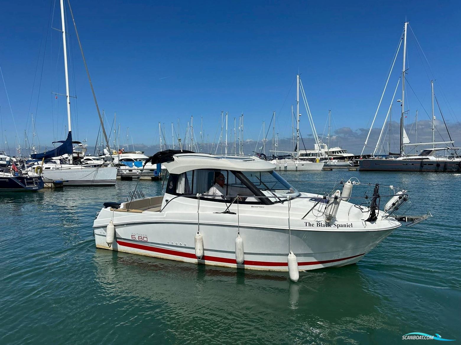 Beneteau Antares 6.80 - Mercury 200 HK/Udstyr Motorboten 2016, met Mercury F200 XS Pro motor, Denemarken
