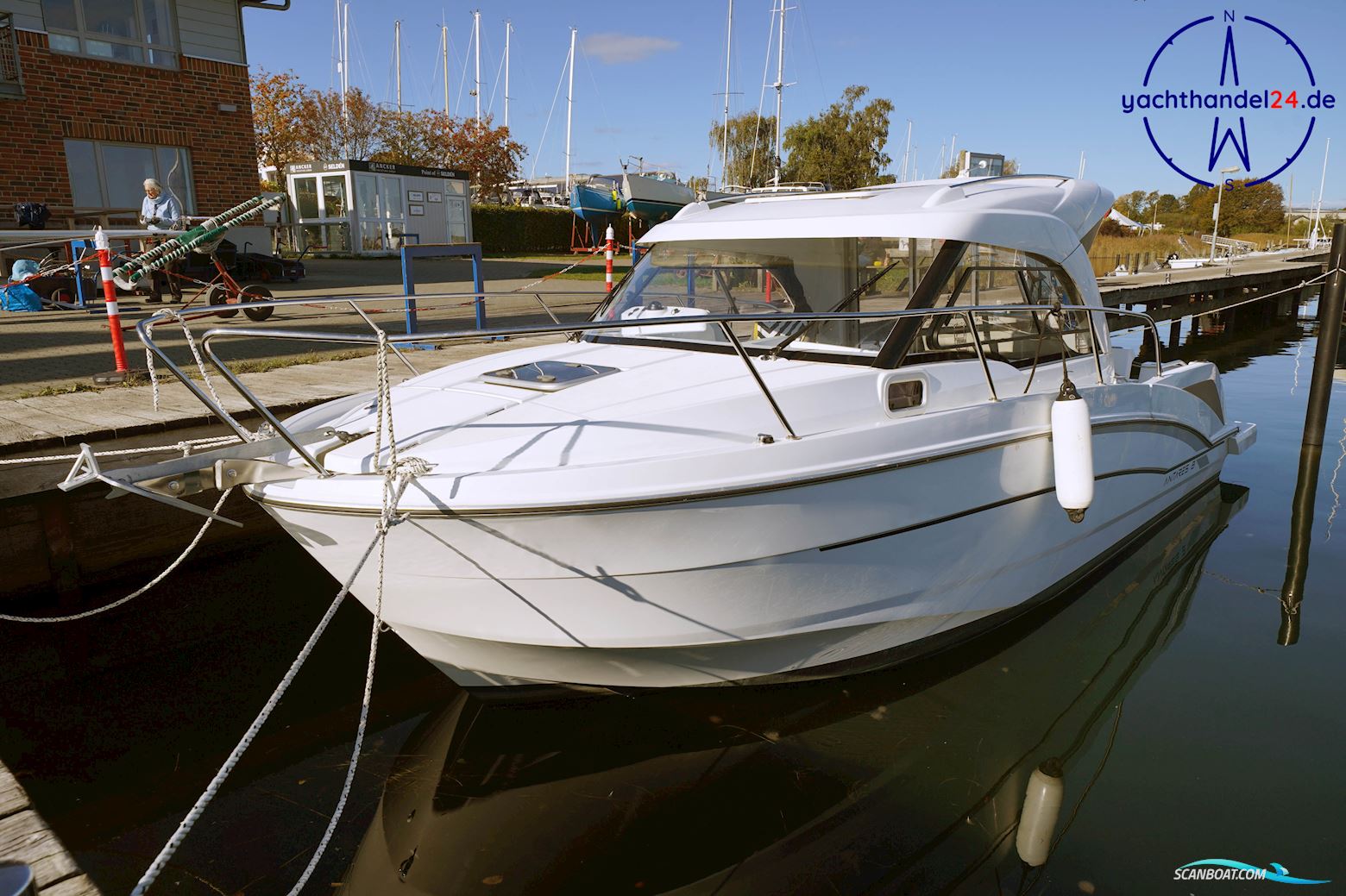Beneteau Antares 8 OB Motorboten 2021, met Suzuki motor, Duitsland