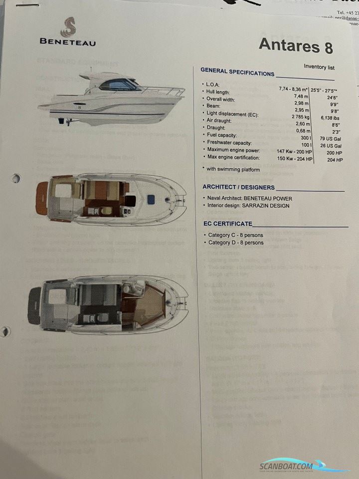 Beneteau Antares 8 Seamotion