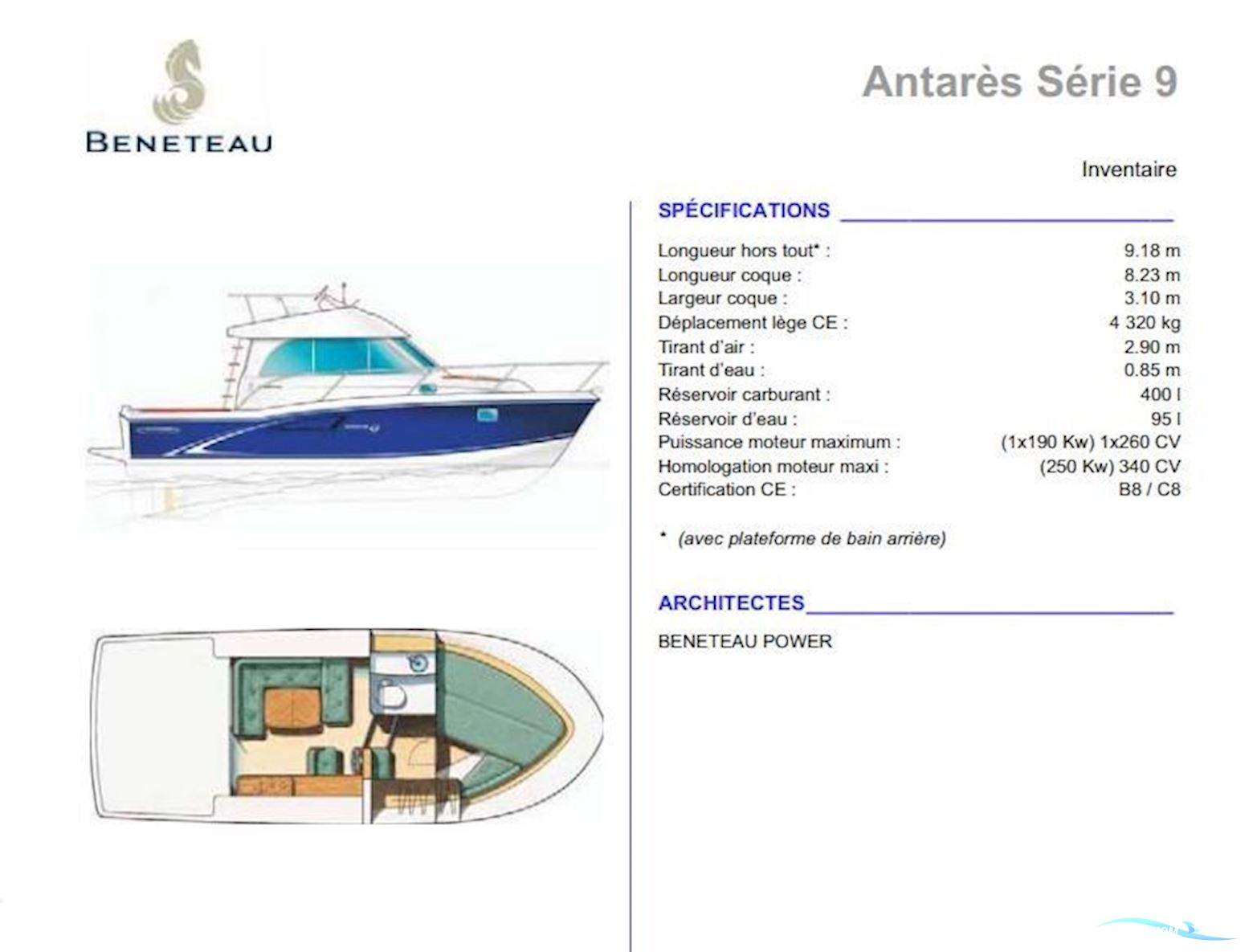 Beneteau ANTARES SERIE 9