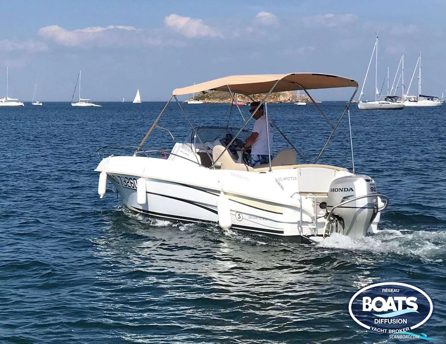 Beneteau FLYER 550 SUNDECK Motorboten 2008, met Honda motor, France