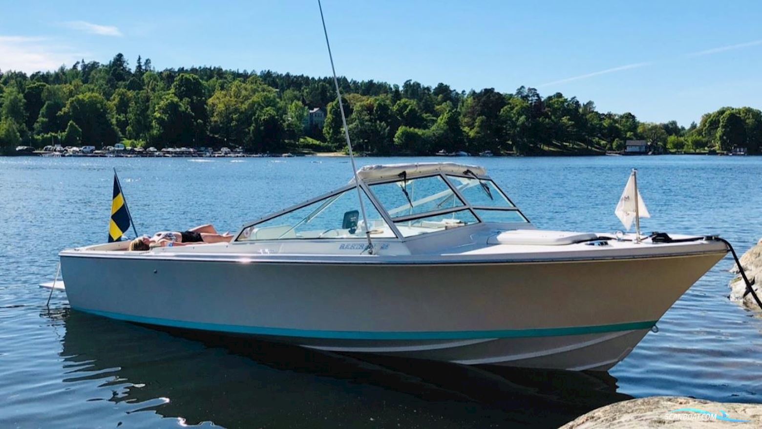 Bertram 25 Moppie Motorboten 1962, met Yanmar motor, Sweden