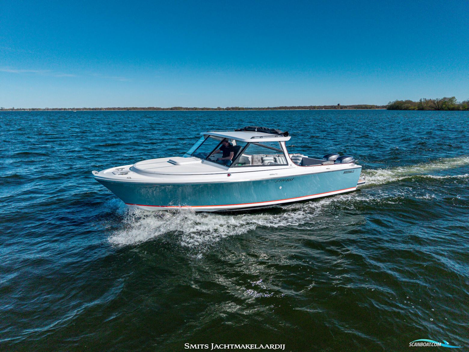 Bertram 25 Motorboten 2024, met 115PK Yamaha 1.8 Liter 4-Stroke motor, The Netherlands