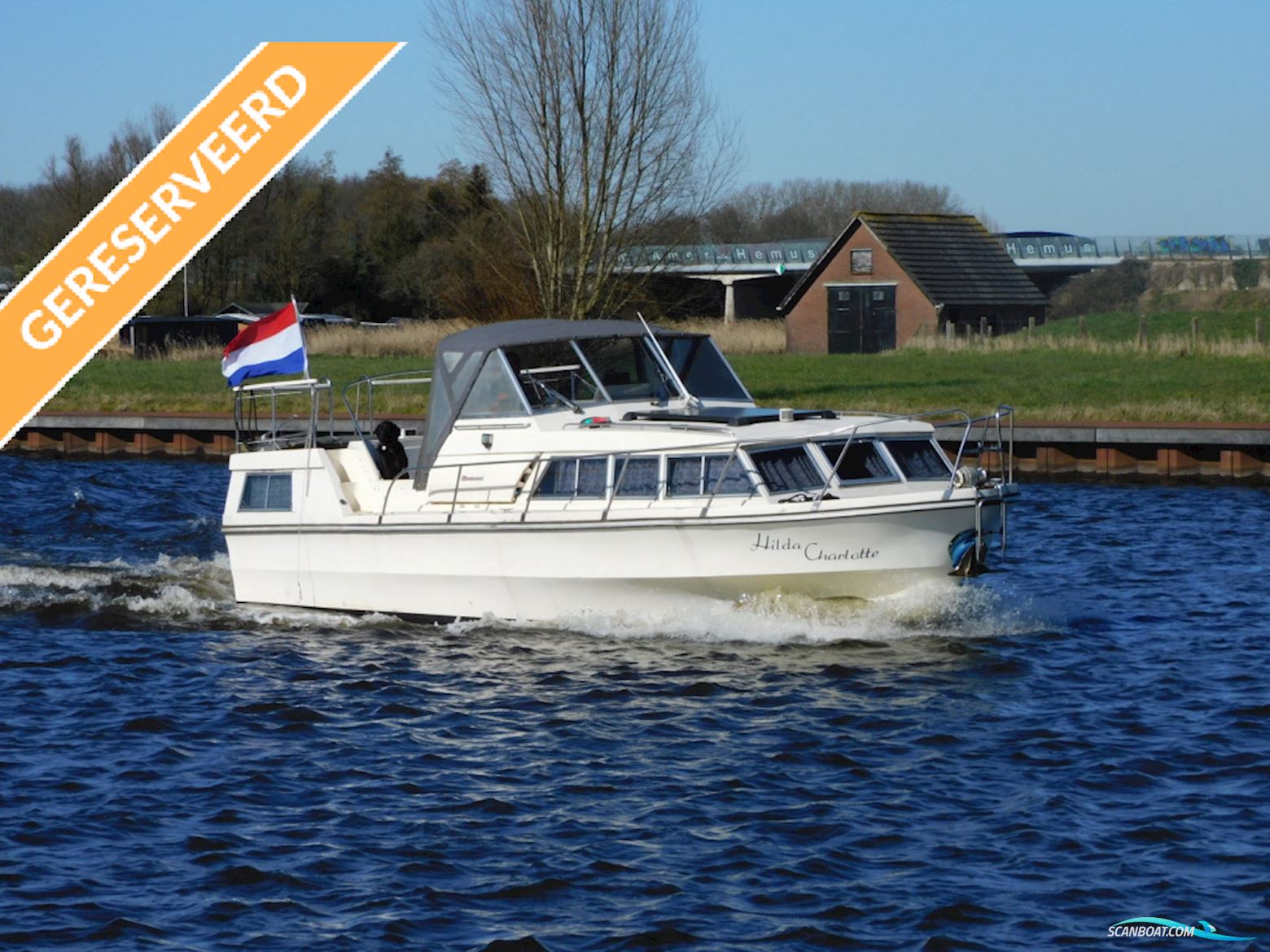Birchwood 33 Motorboten 1979, met Ford Diesel motor, The Netherlands
