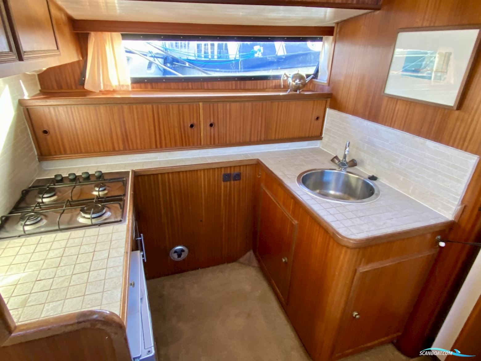 Blauwe Hand Commander