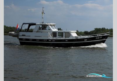 Blauwe Hand Trawler 1400 Motorboten 1990, met Vetus Deutz motor, The Netherlands