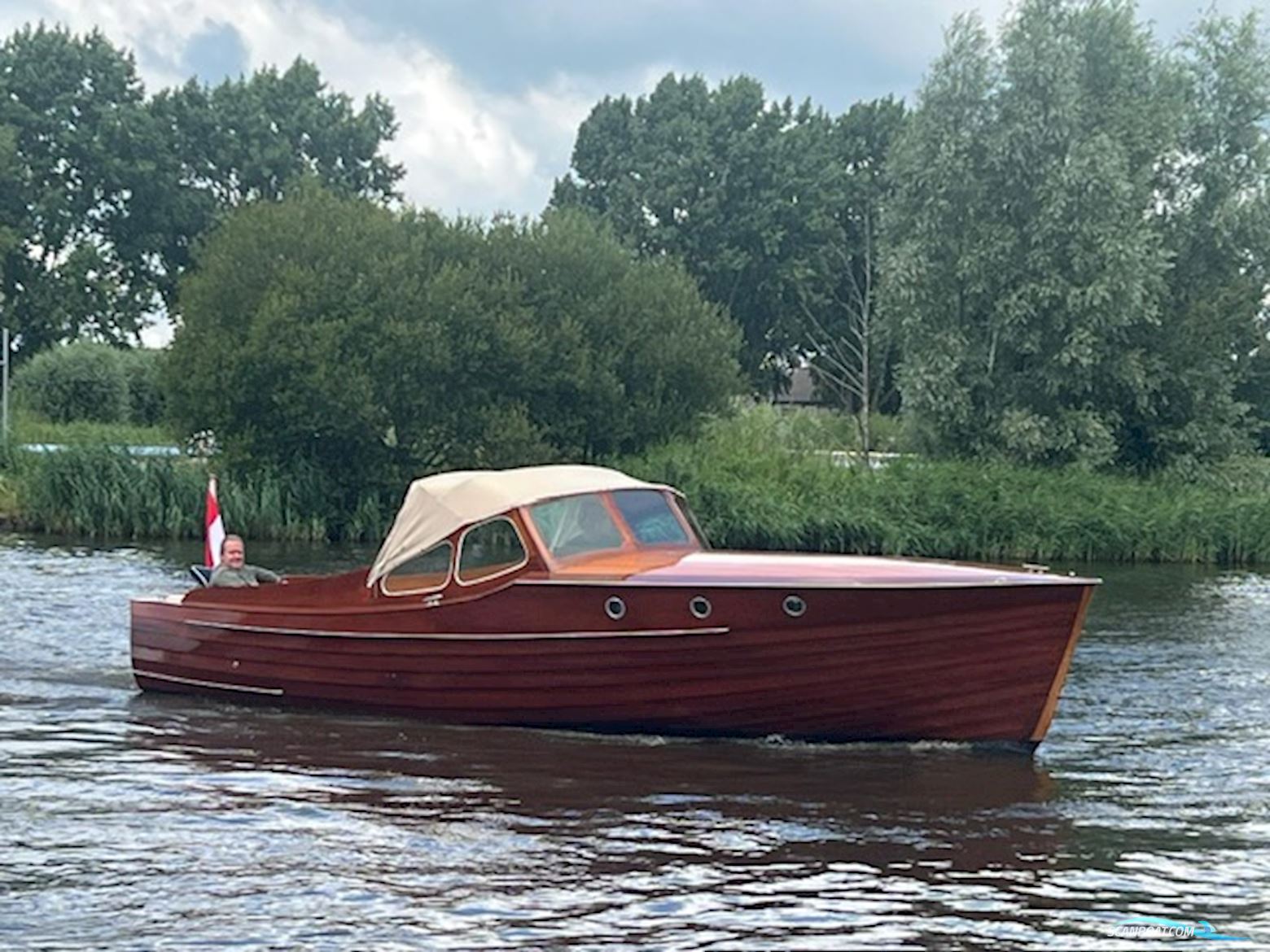 Blomberg 820 Motorboten 1959, met Vetus motor, The Netherlands