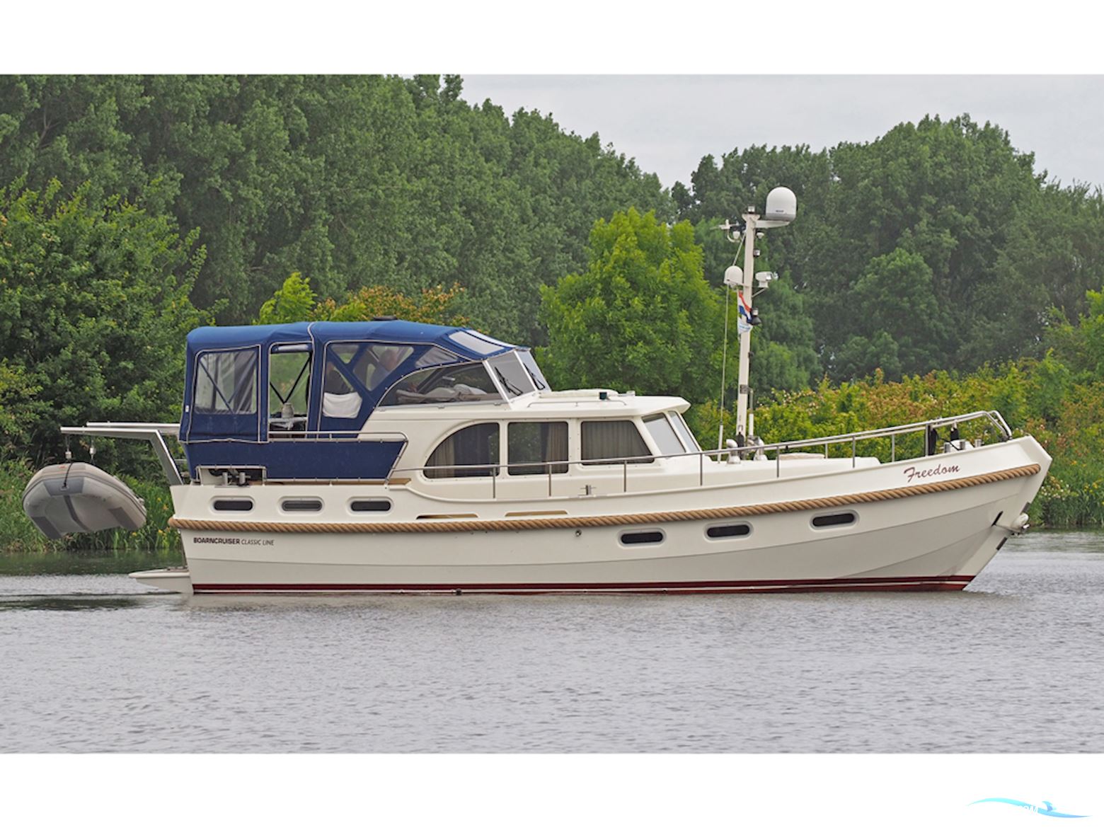 Boarnstream Yachting Boarncruiser 40 Classic Line Motorboten 2001, met Perkins Sabre M135 motor, The Netherlands