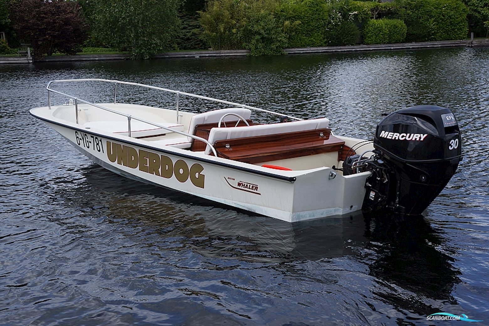 Boston Whaler 15 Sport Motorboten 1988, met Mercury motor, The Netherlands