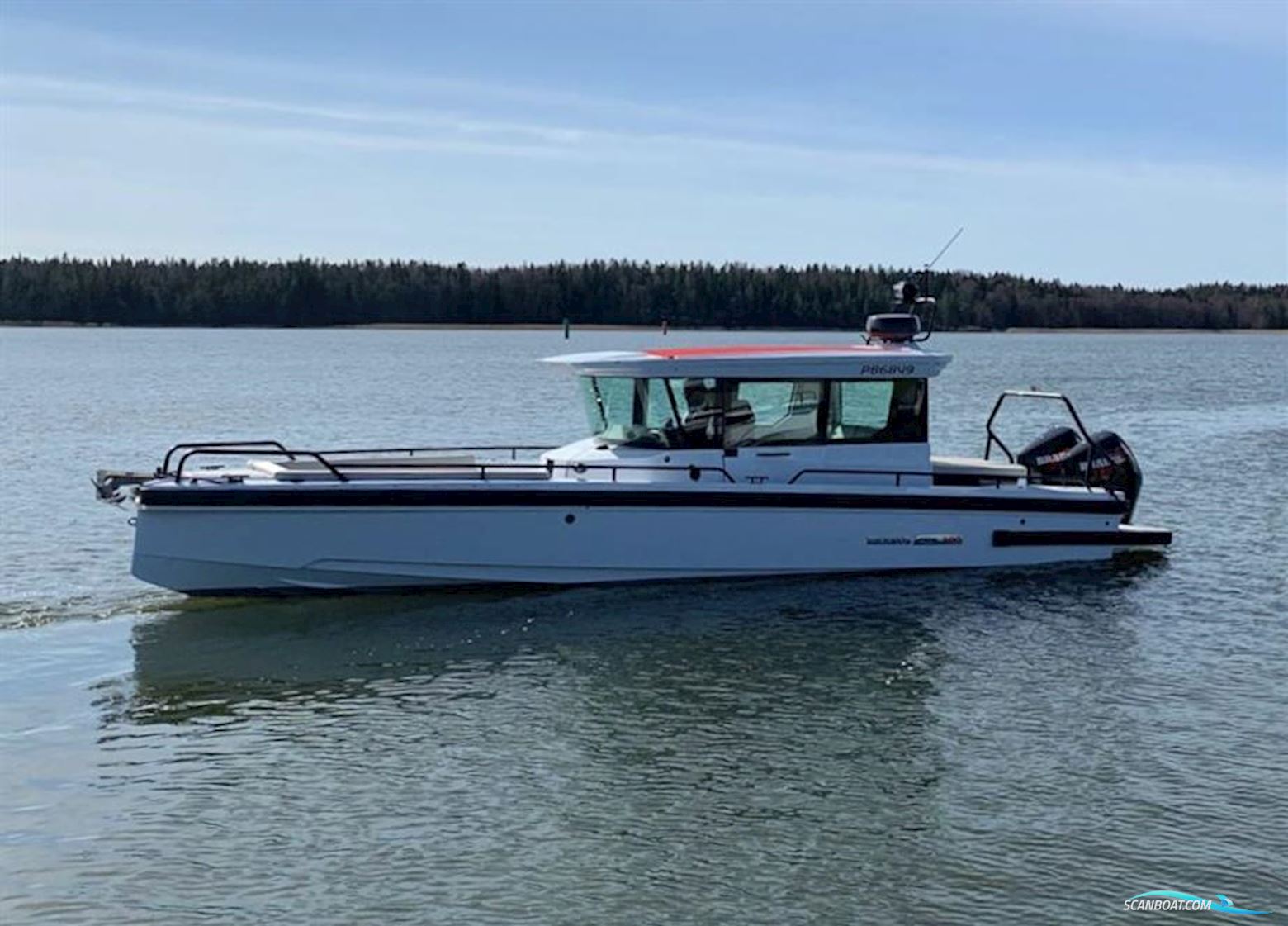 Brabus Marine / Axopar Boats Motorboten 2021, met 2 x Mercury Pro XS 250 V8 motor, Finland
