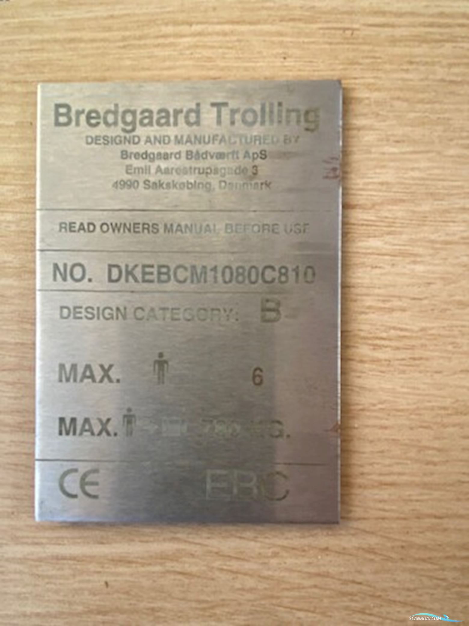 Bredgaard trolling pilotbåd m/Mercury F200 hk Verado og Brenderup trailer