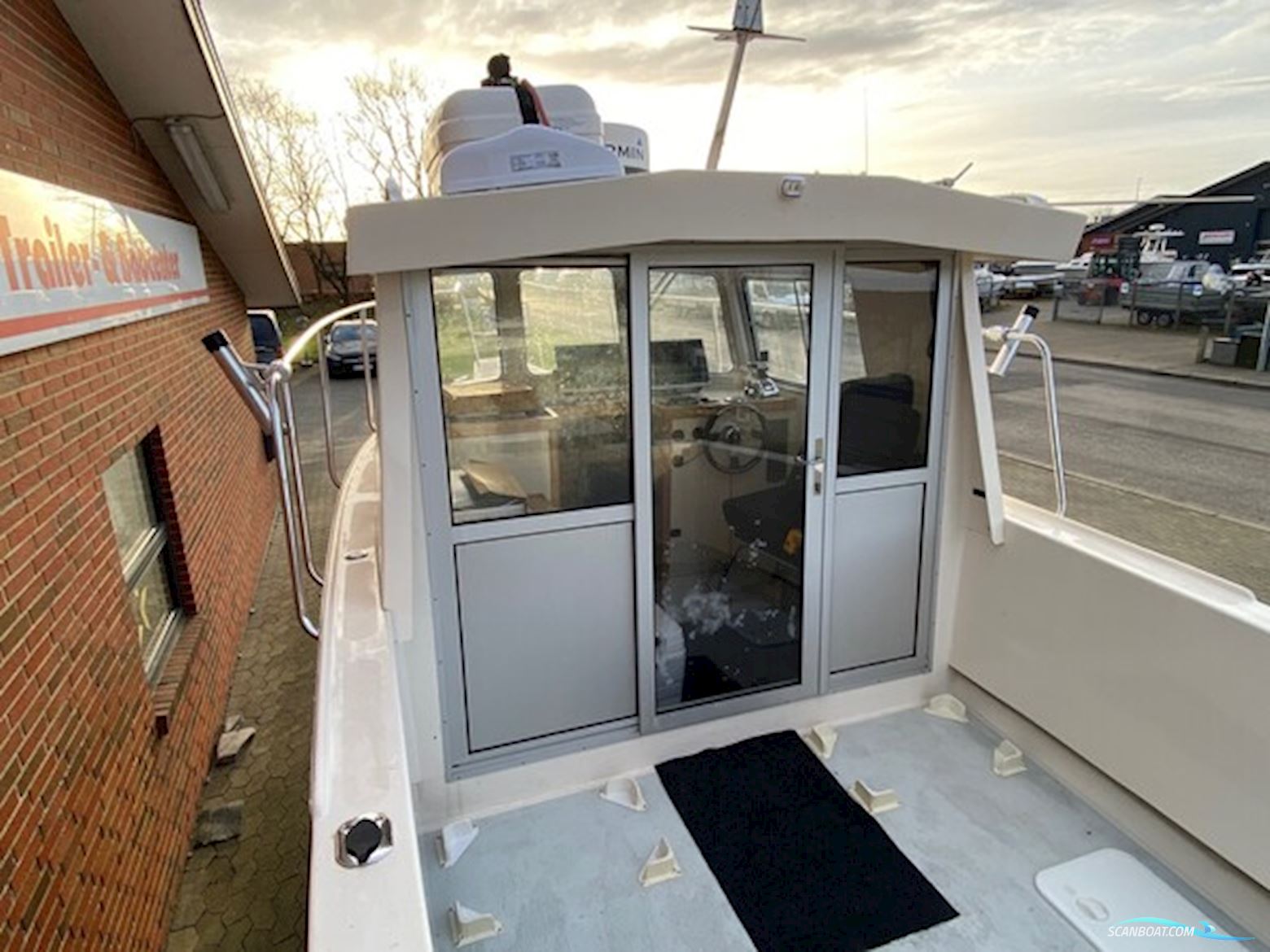 Bredgaard trolling pilotbåd m/Mercury F200 hk Verado og Brenderup trailer