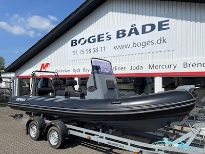 BRIG 610 Navigator Hypalon RIB med F150 Mercury-EFI SeaPro 3,0L. Motorboten 2016, met Mercury motor, Denemarken