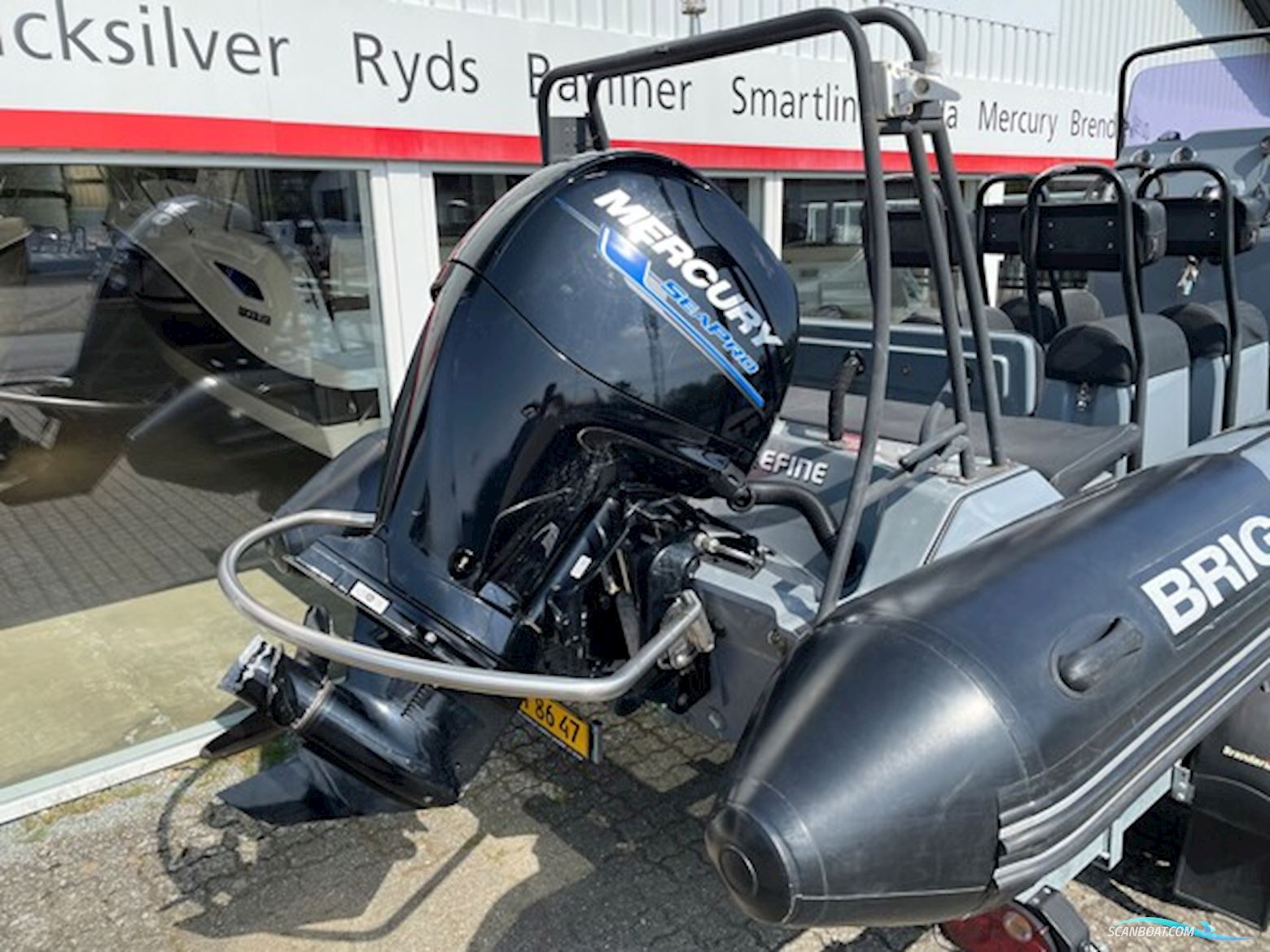 BRIG 610 Navigator Hypalon RIB med F150 Mercury-EFI SeaPro 3,0L.