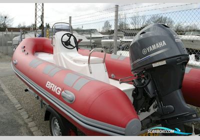 Brig F500S Falcon Rider Motorboten 2017, met Yamaha F50HETL motor, Denemarken