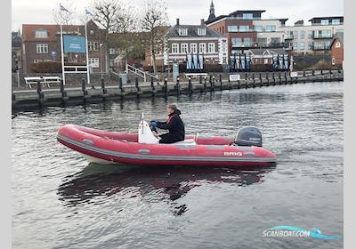 Brig F500S Falcon Rider Motorboten 2017, met Yamaha F50HETL motor, Denemarken