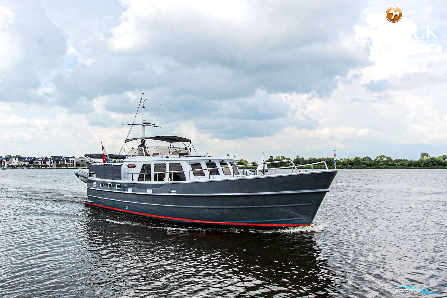 Bronsveen Spiegelkotter 1480 Motorboten 2002, met Daf motor, France