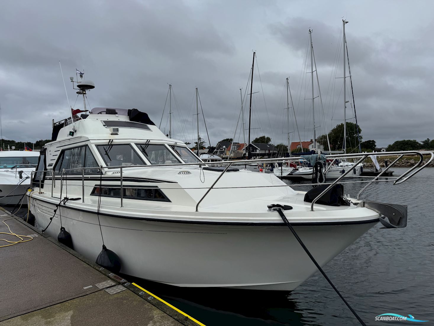 Broom 35 Solent Motorboten 1987, met Volvo Penta Tamd 41a / P motor, Denemarken