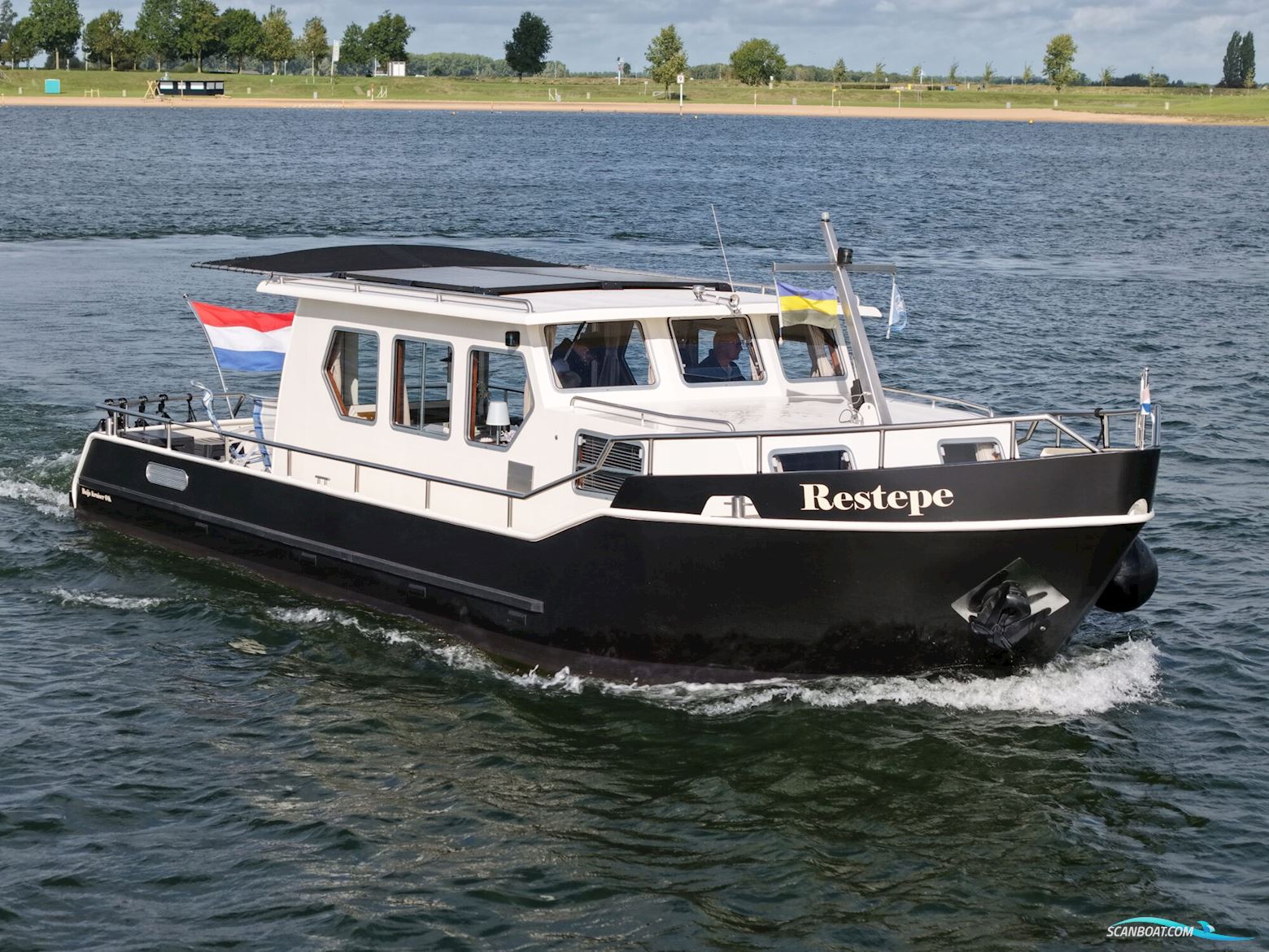 Buijs Kruiser 10.80 OK Motorboten 2014, met DAF motor, The Netherlands
