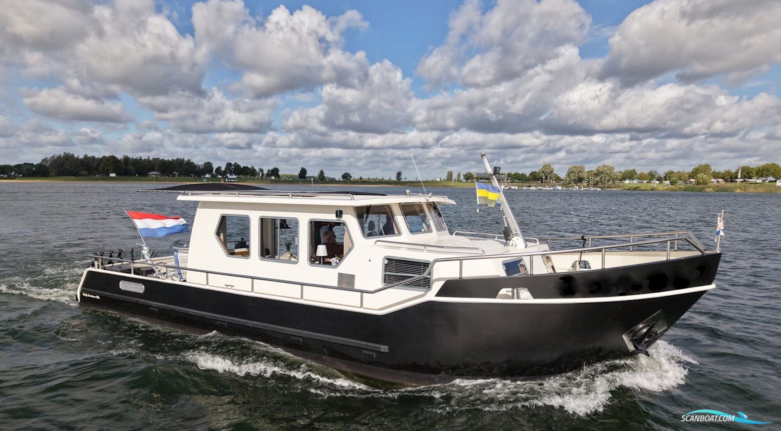 Buijs Kruiser 10.80 OK Motorboten 2014, met Daf motor, The Netherlands