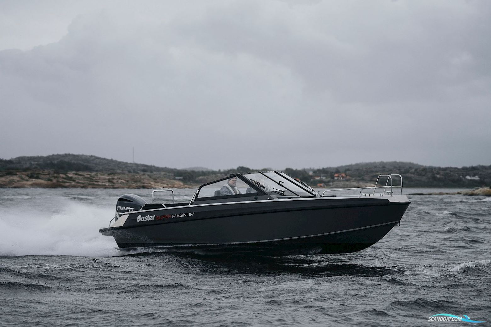 Buster Supermagnum Motorboten 2025, met Yamaha F300 motor, Denemarken