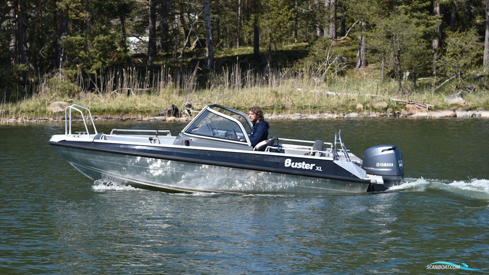 Buster XL Motorboten 2014, met  Yamaha motor, Sweden