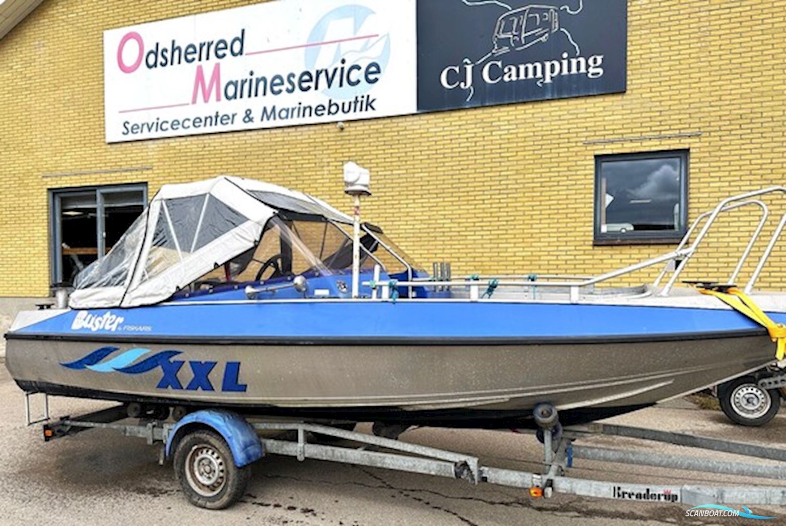 Buster Xxl 2002 Med Yamaha 100 hk – Robust og Driftsikker Klassiker Motorboten 2002, met Yamaha motor, Denemarken