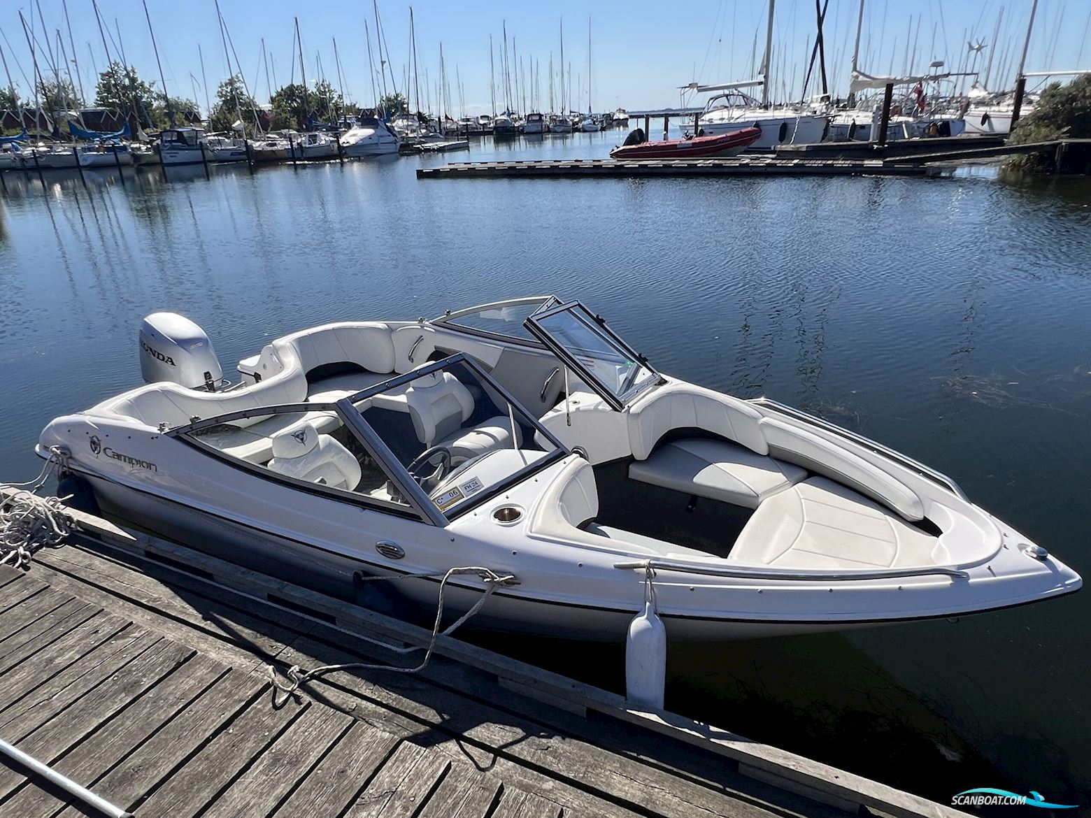 Campion 485 Allante BR M/trailer Motorboten 2017, met Honda  motor, Denemarken