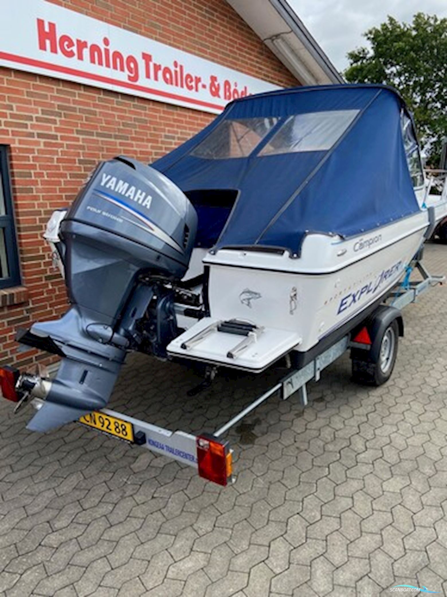 Campion 542 Explorer m/Yamaha F115 hk og Variant Trailer