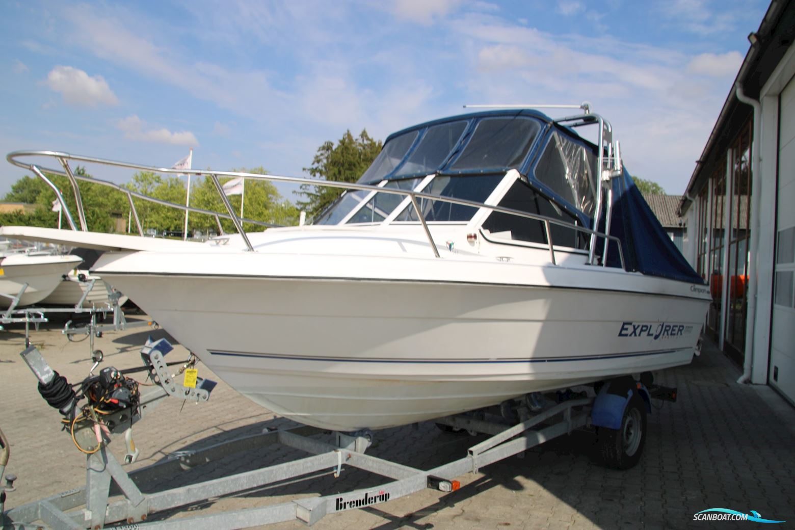 Campion 542 Explorer Motorboten 2004, met Yamaha F115Aetl motor, Denemarken