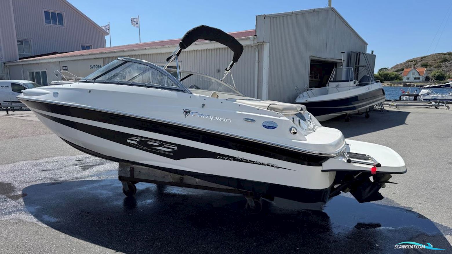 Campion 545 I BR Motorboten 2007, met Mercruiser motor, Sweden