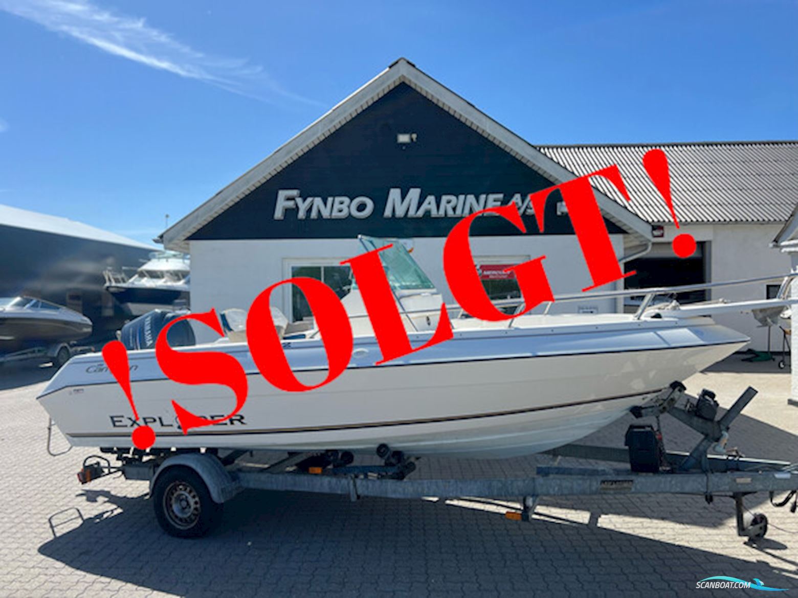 Campion 582 Explorer, Yamaha F150...SOLGT Motorboten 1999, met Yamaha motor, Denemarken