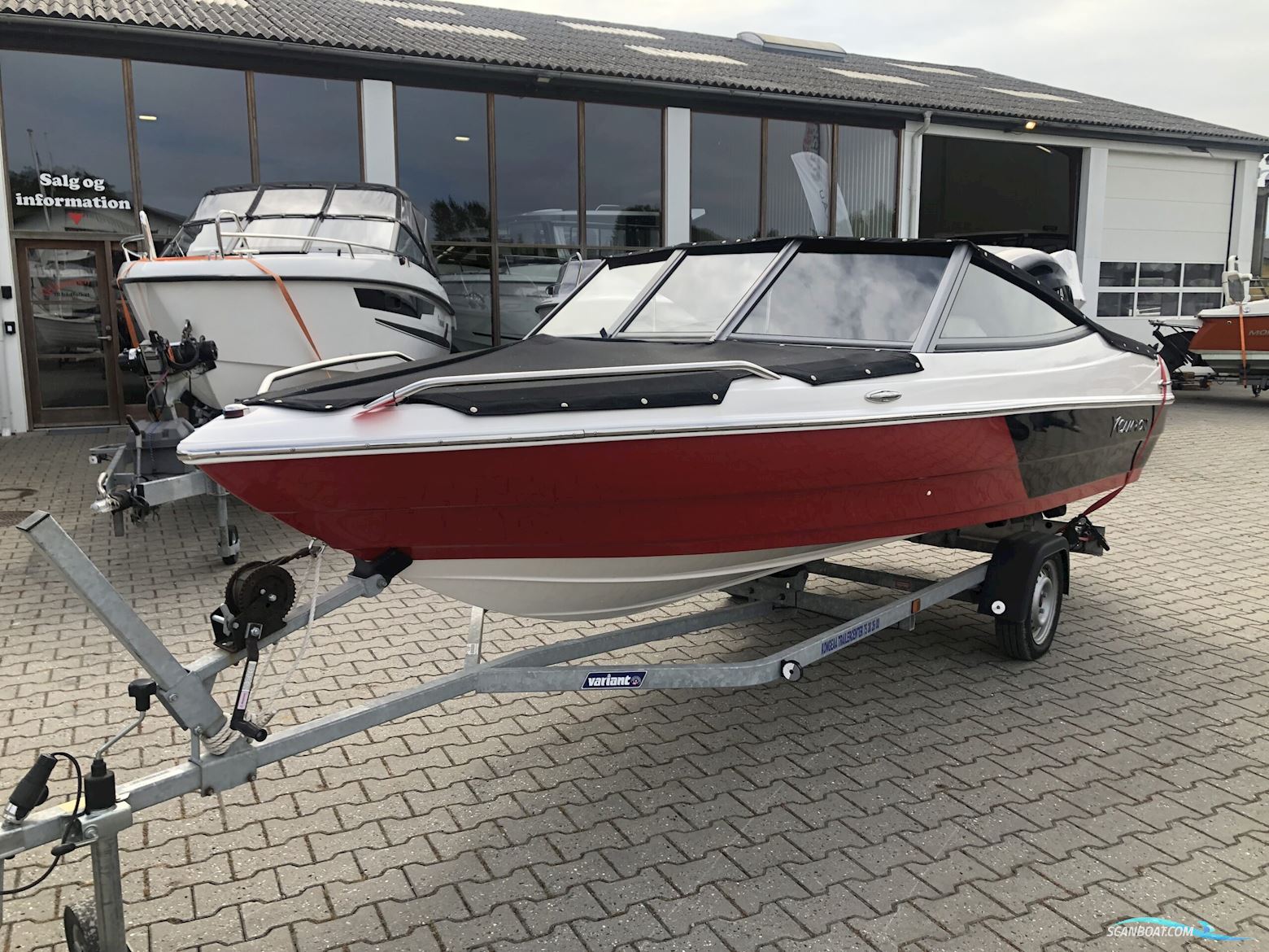 Campion A16 OB BR Motorboten 2022, met Yamaha VF90LA Vmax SHO motor, Denemarken