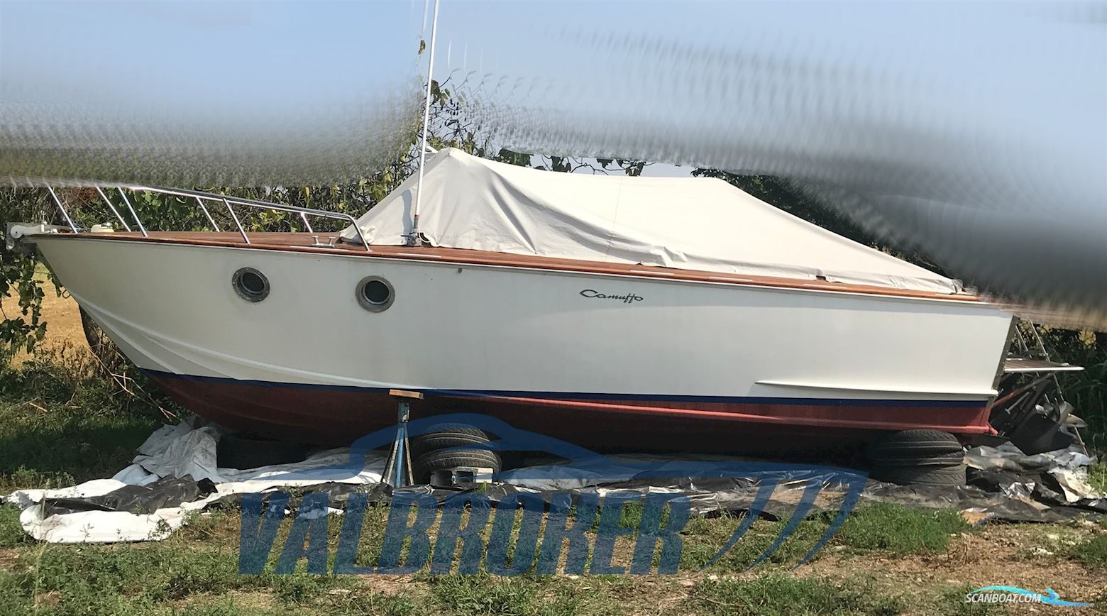 Camuffo 980 Motorboten 1965, met Mercruiser 3.0 Alpha I iniezione motor, Italië