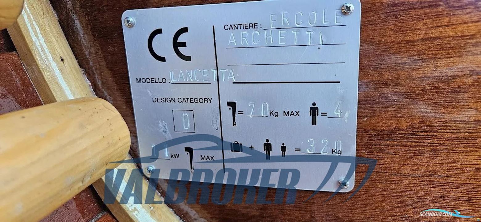 Cantiere Nautico Ercole Archetti Lancetta 500 Archetti