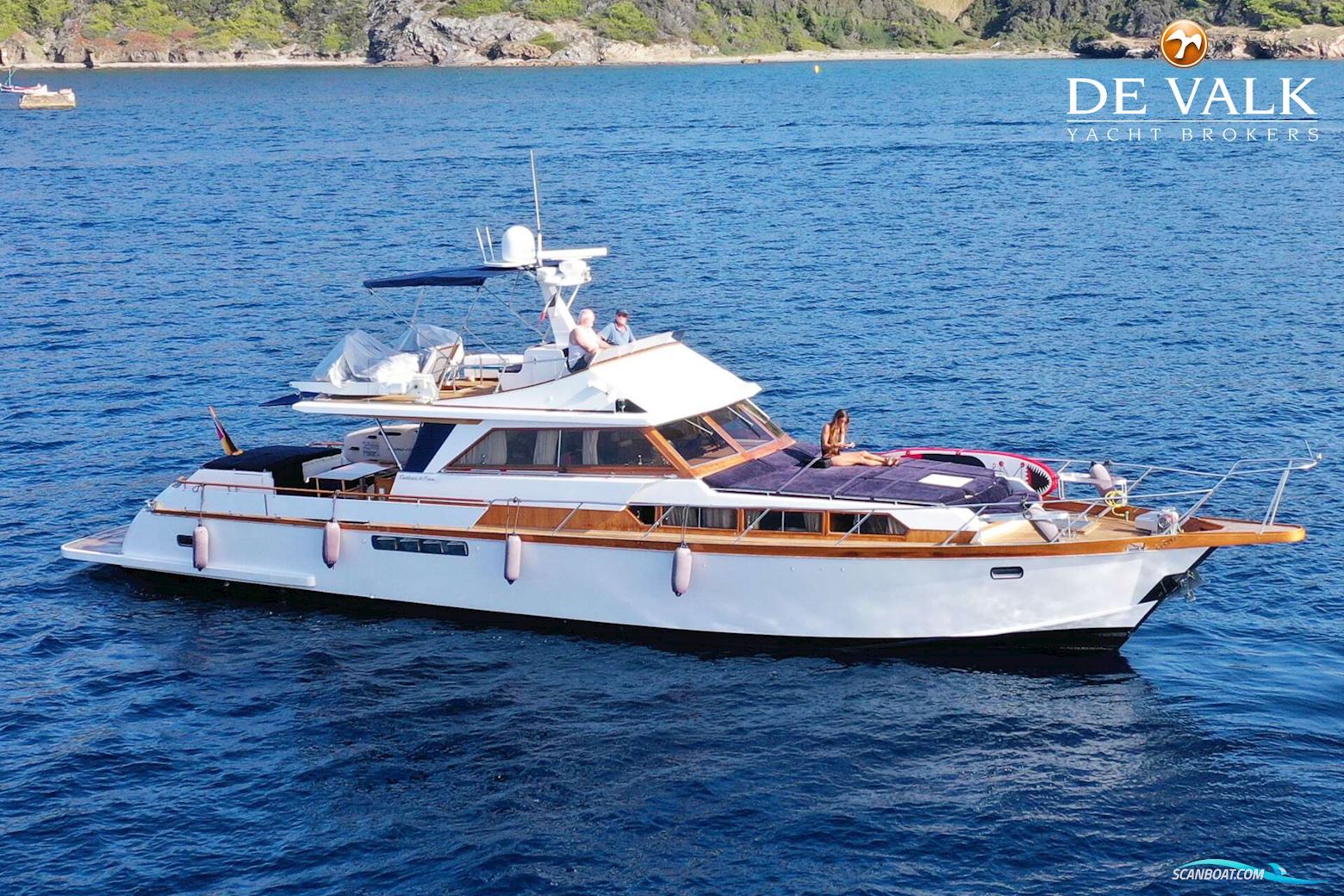 Cantieri Di Pisa 65 Motorboten 1972, met Man motor, Duitsland